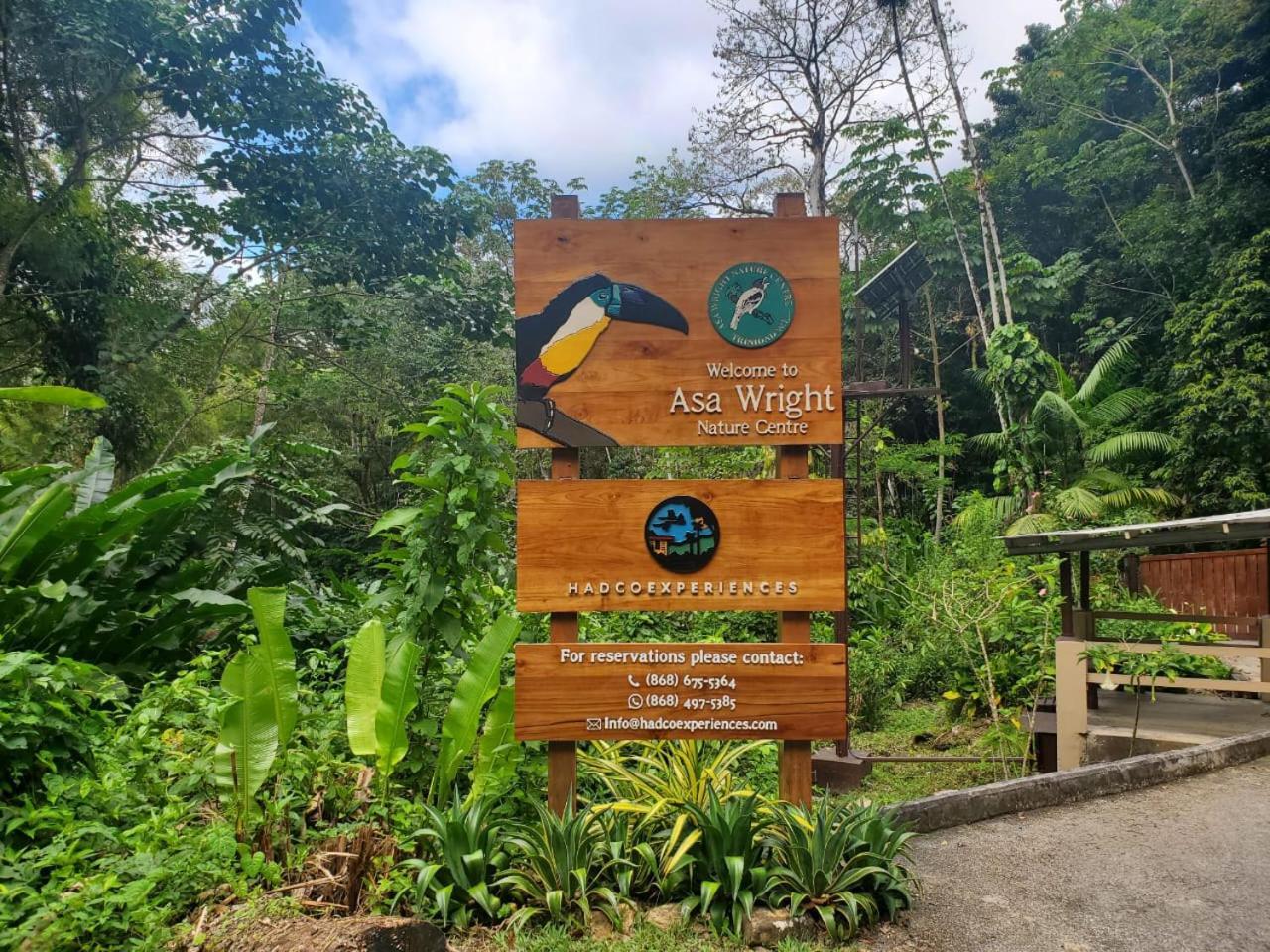 Hadco Experiences At Asa Wright Nature Centre Blanchisseuse Exterior photo